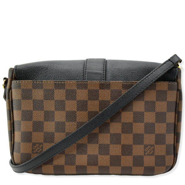 LOUIS VUITTON Clapton Damier Ebene Crossbody Bag Black