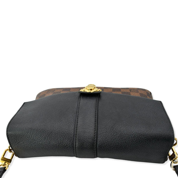 LOUIS VUITTON Clapton Damier Ebene Crossbody Bag Black