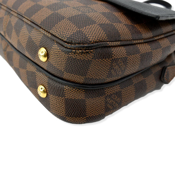 LOUIS VUITTON Clapton Damier Ebene Crossbody Bag Black