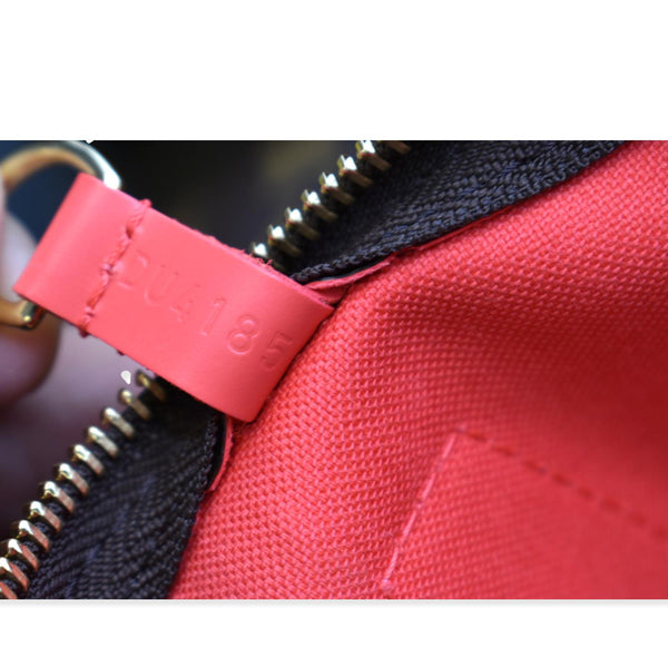 LOUIS VUITTON Totem Speedy 30 Monogram Canvas Satchel Bag Brown