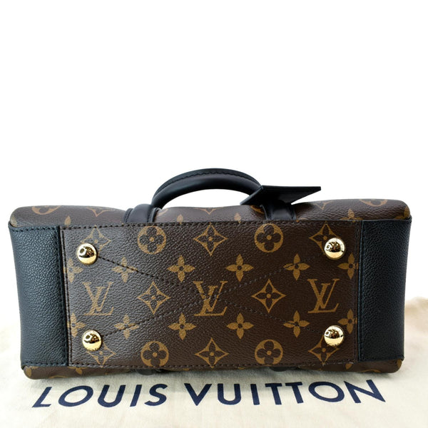 LOUIS VUITTON Soufflot BB Monogram Canvas Shoulder Crossbody Bag Black