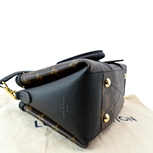 LOUIS VUITTON Soufflot BB Monogram Canvas Shoulder Crossbody Bag Black