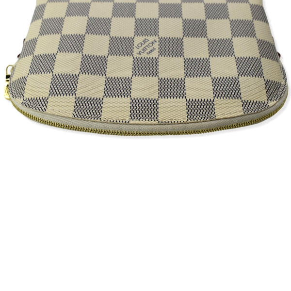 LOUIS VUITTON  Damier Azur Cosmetic Pouch White