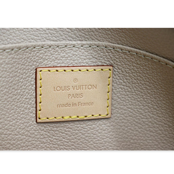 LOUIS VUITTON Monogram Canvas Cosmetic Pouch Brown