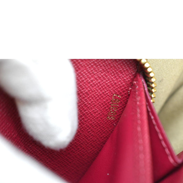 LOUIS VUITTON Zip Around Monogram Canvas Wallet Brown