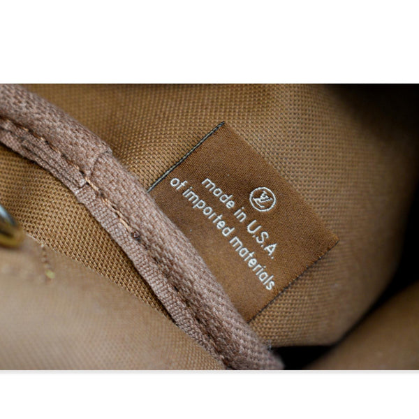 LOUIS VUITTON Speedy 30 Monogram Canvas Satchel Bag Brown