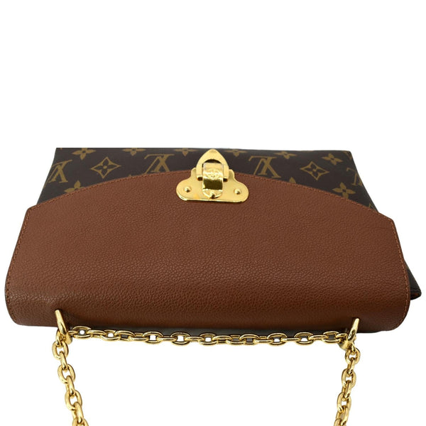 LOUIS VUITTON Saint Placide Monogram Canvas Crossbody Bag Brown