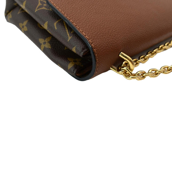 LOUIS VUITTON Saint Placide Monogram Canvas Crossbody Bag Brown