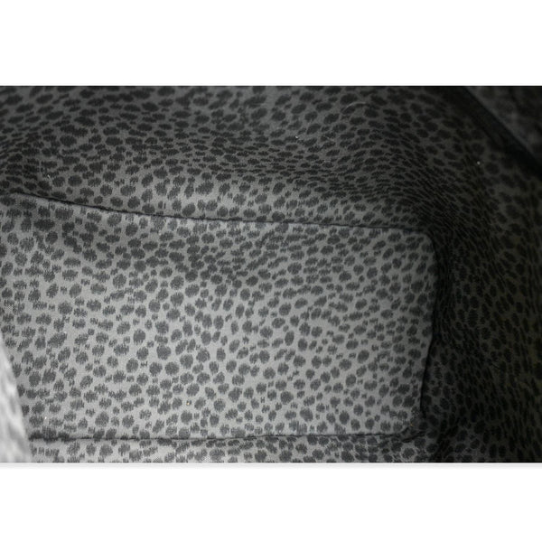 Louis Vuitton Neverfull MM Wild At Heart Monogram Giant Tote Bag Black