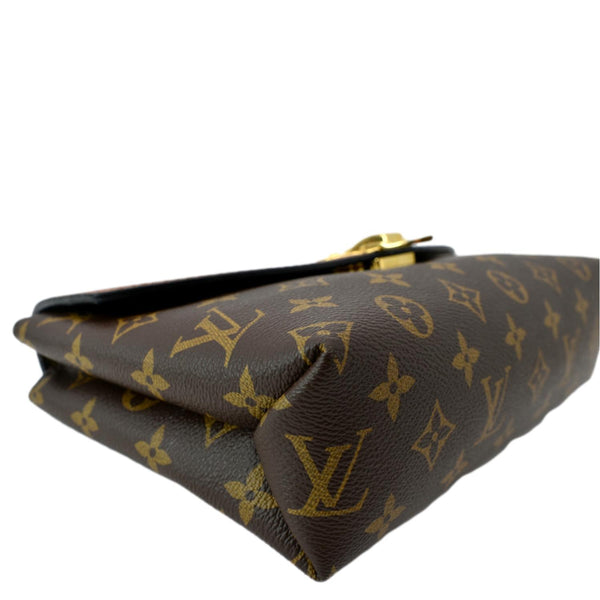 LOUIS VUITTON Saint Placide Monogram Canvas Crossbody Bag Brown