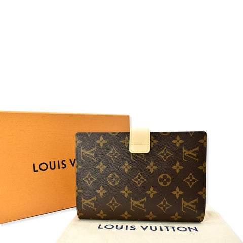 LOUIS VUITTON Monogram Canvas Paul MM Notebook Cover Brown