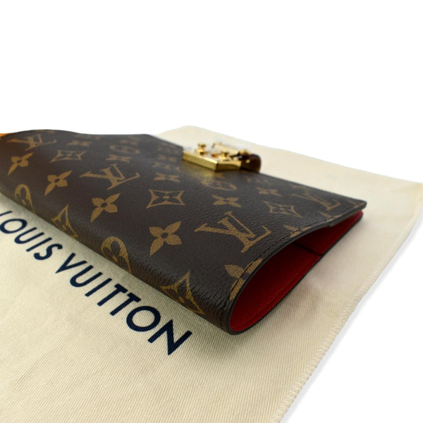 LOUIS VUITTON Monogram Canvas Paul MM Notebook Cover Brown