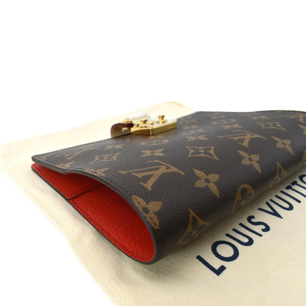 LOUIS VUITTON Monogram Canvas Paul MM Notebook Cover Brown