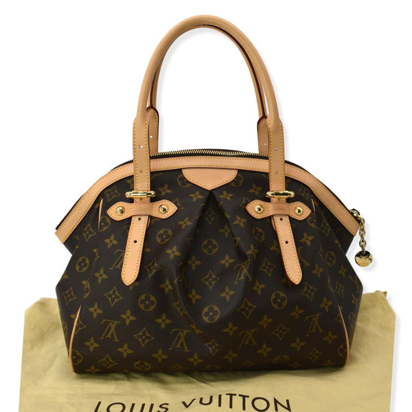 LOUIS VUITTON Tivoli GM Monogram Canvas Shoulder Bag Brown