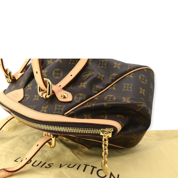 LOUIS VUITTON Tivoli GM Monogram Canvas Shoulder Bag Brown