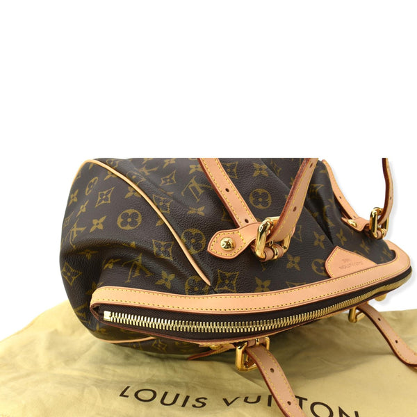 LOUIS VUITTON Tivoli GM Monogram Canvas Shoulder Bag Brown