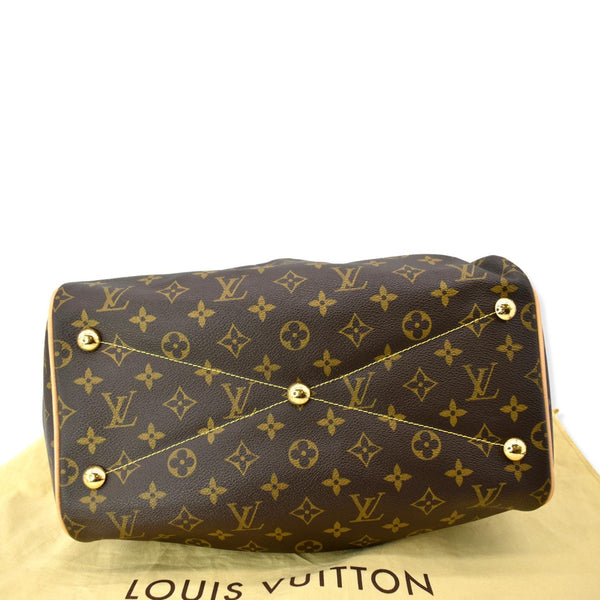LOUIS VUITTON Tivoli GM Monogram Canvas Shoulder Bag Brown