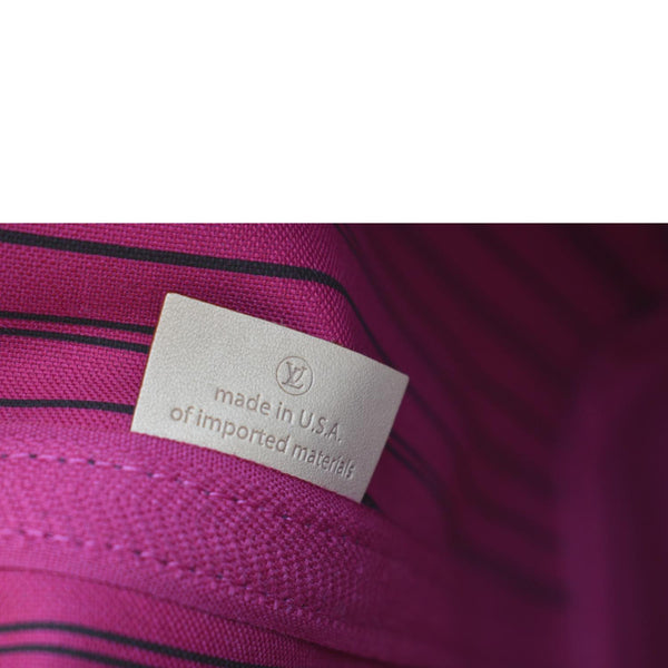 LOUIS VUITTON Neverfull MM Monogram Canvas Tote Bag Brown