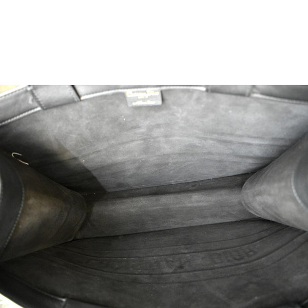 CHRISTIAN DIOR Medium Dior Book Calfskin Tote Bag Black