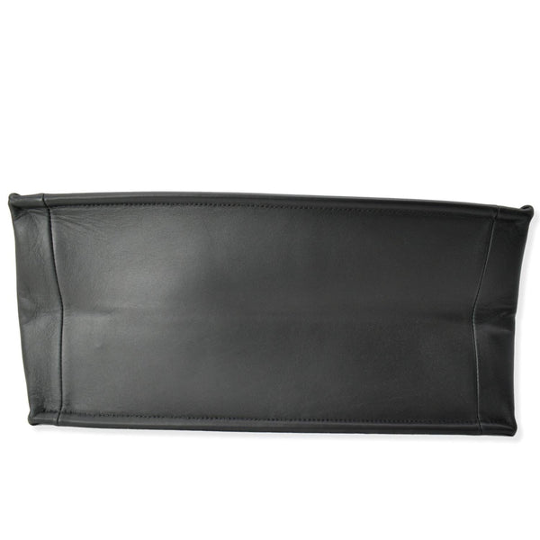 CHRISTIAN DIOR Medium Dior Book Calfskin Tote Bag Black