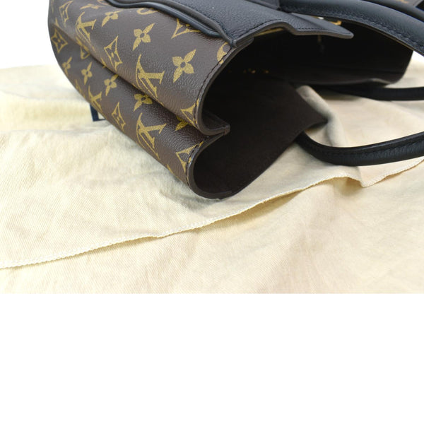LOUIS VUITTON Kimono Monogram Leather Tote Bag Brown/Black