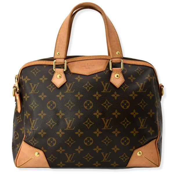 LOUIS VUITTON Monogram Canvas Retiro PM Shoulder Bag Brown