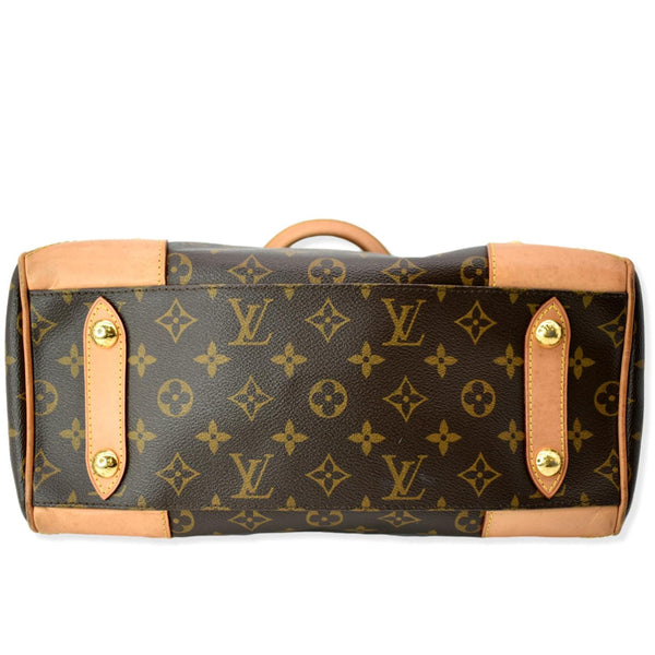 LOUIS VUITTON Monogram Canvas Retiro PM Shoulder Bag Brown