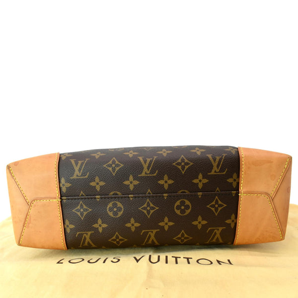 LOUIS VUITTON Berri PM Monogram Canvas Shoulder Bag Brown