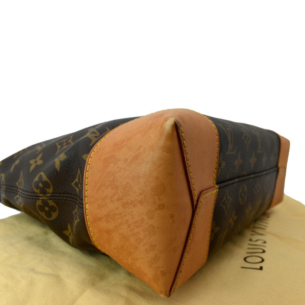 LOUIS VUITTON Berri PM Monogram Canvas Shoulder Bag Brown