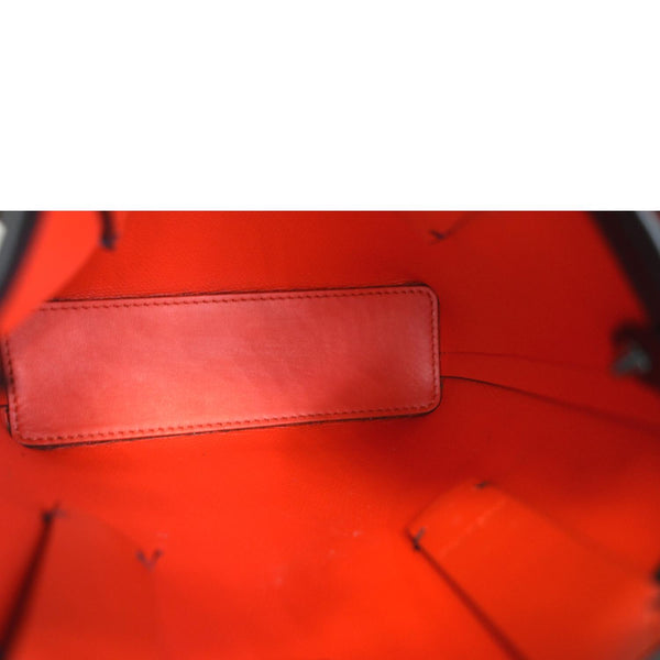 CHRISTIAN LOUBOUTIN Cabata Mini Leather Tote Bag Black