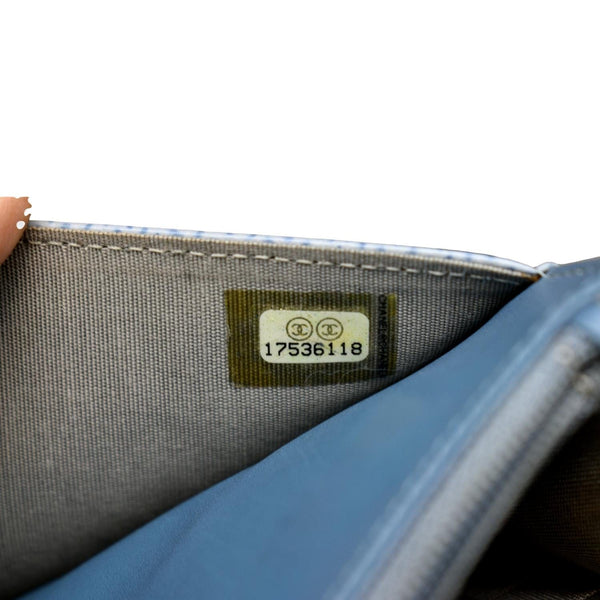 CHANEL Timeless CC WOC Caviar Leather Crossbody Bag Pastel Blue