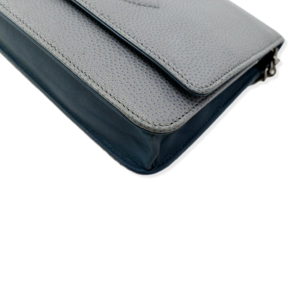 CHANEL Timeless CC WOC Caviar Leather Crossbody Bag Pastel Blue