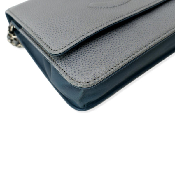 CHANEL Timeless CC WOC Caviar Leather Crossbody Bag Pastel Blue