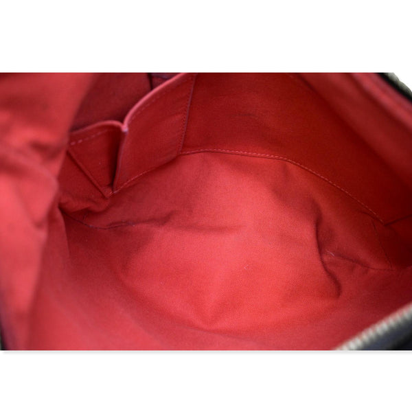 LOUIS VUITTON Bloomsbury PM Damier Ebene Crossbody Bag Brown