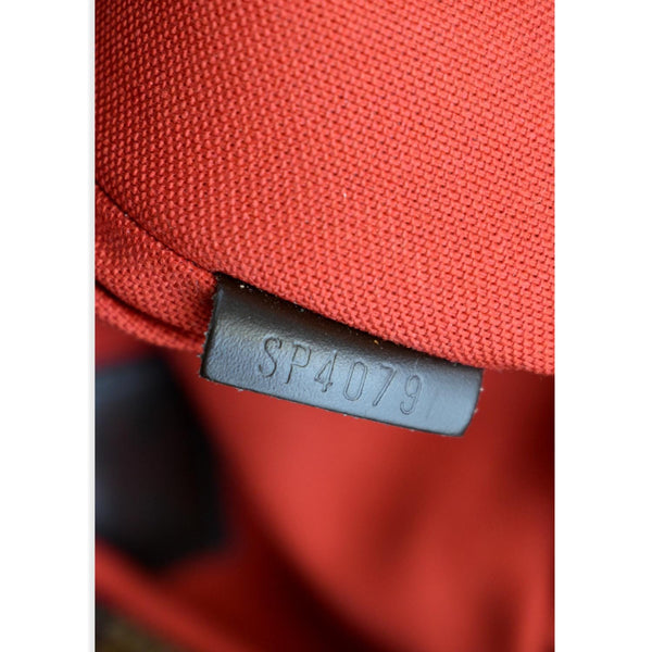 LOUIS VUITTON Bloomsbury PM Damier Ebene Crossbody Bag Brown