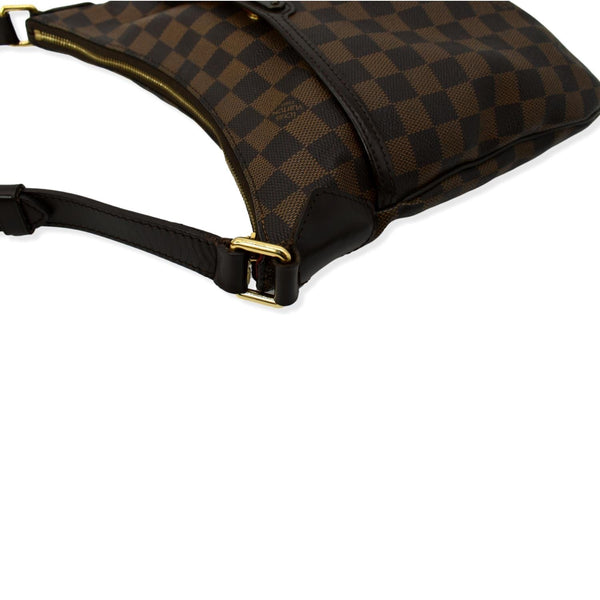LOUIS VUITTON Bloomsbury PM Damier Ebene Crossbody Bag Brown