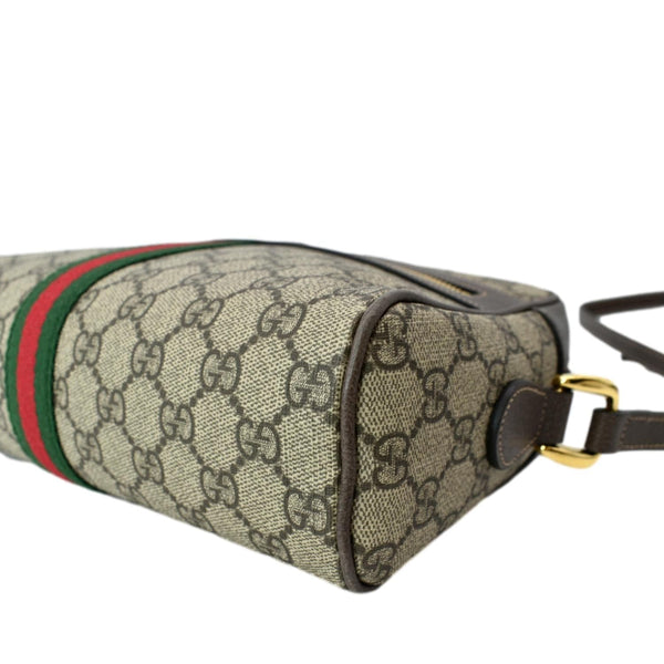 GUCCI Ophidia GG Supreme Crossbody Bag Beige 517080