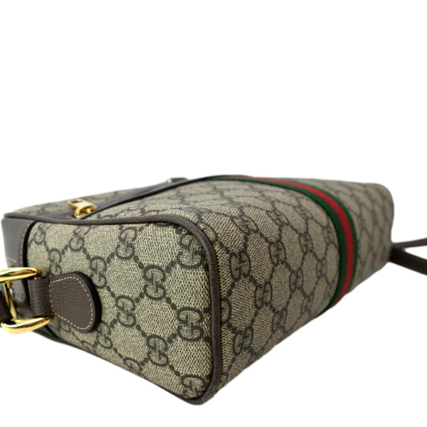 GUCCI Ophidia GG Supreme Crossbody Bag Beige 517080
