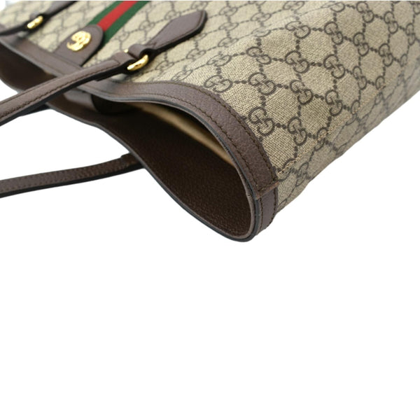 GUCCI Ophidia Medium GG Supreme Canvas Tote Bag Beige 631685