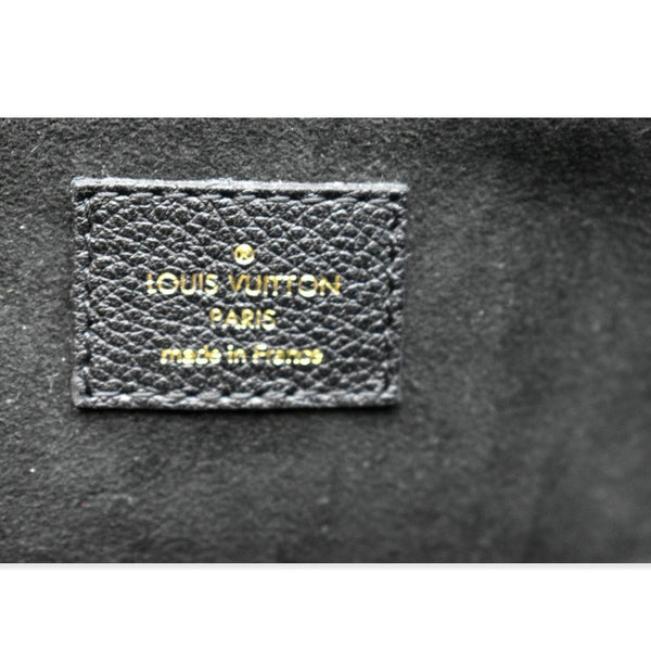 LOUIS VUITTON Vavin PM Monogram Empreinte Shoulder Bag Black