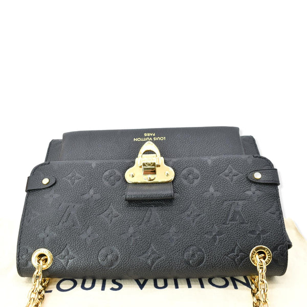 LOUIS VUITTON Vavin PM Monogram Empreinte Shoulder Bag Black