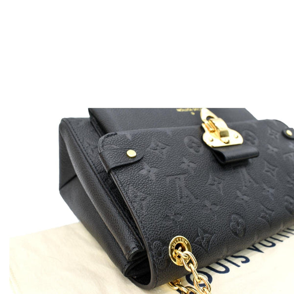 LOUIS VUITTON Vavin PM Monogram Empreinte Shoulder Bag Black