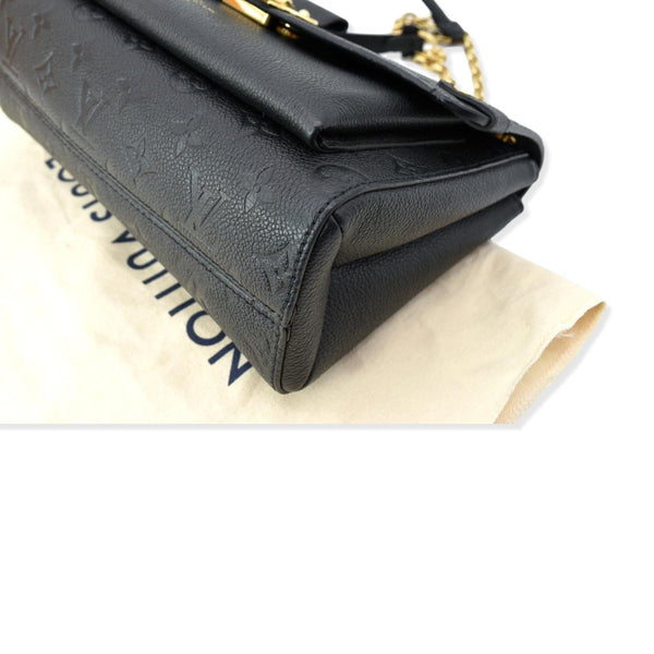 LOUIS VUITTON Vavin PM Monogram Empreinte Shoulder Bag Black