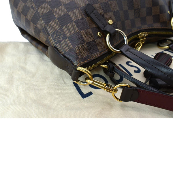 LOUIS VUITTON Lymington Damier Ebene Shoulder Bag Brown