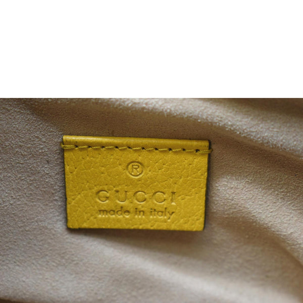 GUCCI Large Ophidia Flora GG Monogram Leather Pouch Clutch Bag Multicolor 517551