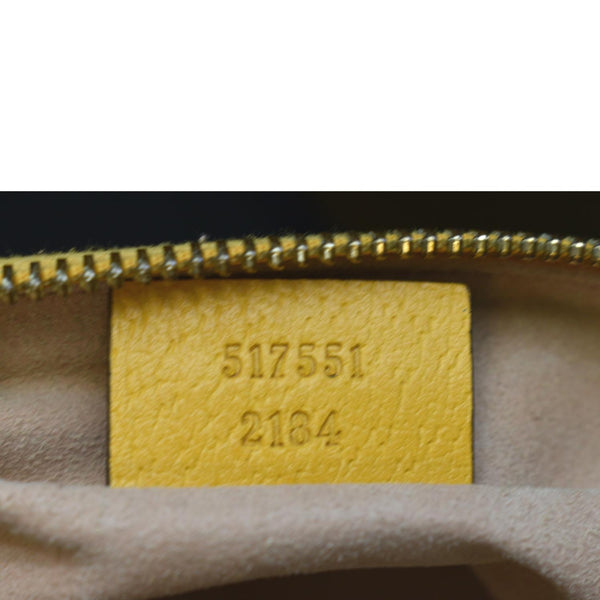 GUCCI Large Ophidia Flora GG Monogram Leather Pouch Clutch Bag Multicolor 517551