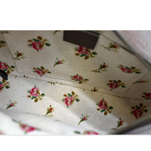 GUCCI Neo Vintage GG Supreme Canvas Messenger Bag Beige 476466