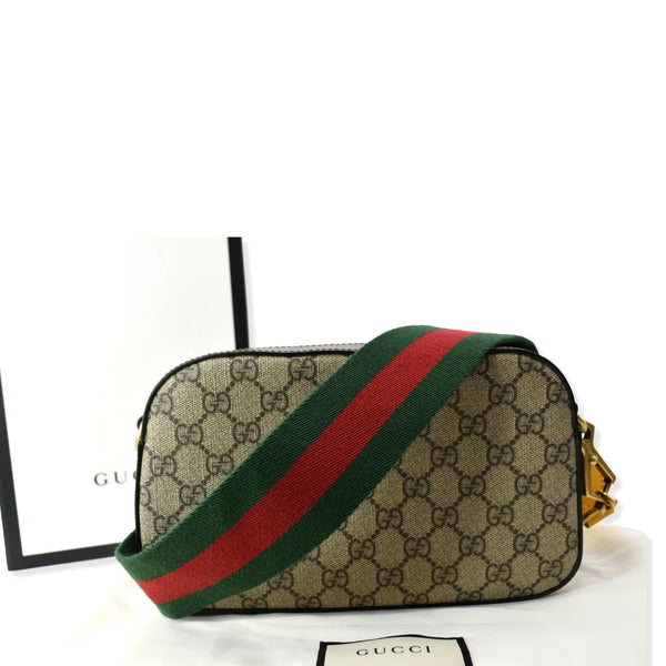 GUCCI Neo Vintage GG Supreme Canvas Messenger Bag Beige 476466