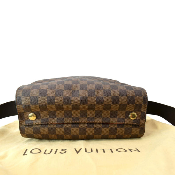 LOUIS VUITTON Naviglio Damier Ebene Messenger Bag Brown