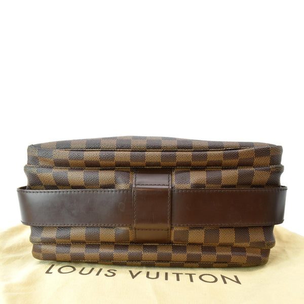 LOUIS VUITTON Naviglio Damier Ebene Messenger Bag Brown
